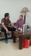 我院开展七一慰问老党员活动