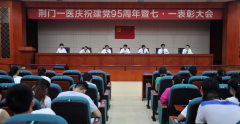我院召开纪念建党95周年暨七.一表彰大会