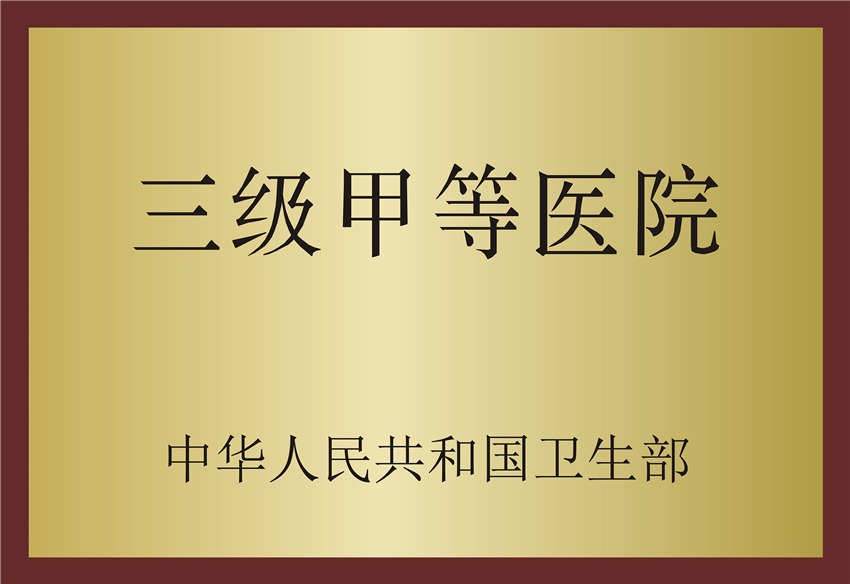 三级甲等医院