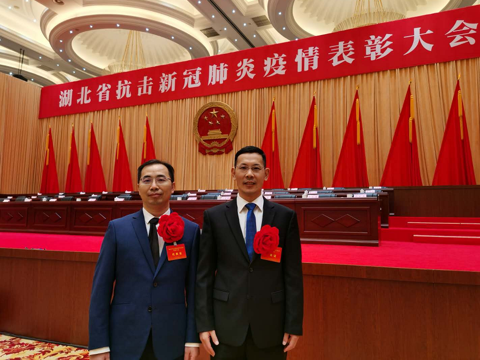 易军获“湖北省抗击新冠肺炎疫情先进个人”